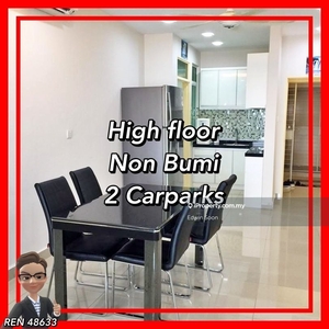 High floor / Furnished / Non Bumi / 2 Carparks