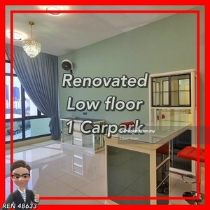 Low floor / Renovated / 1 Carpark