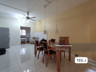 Setia alam 2sty house gated guarded partial furnished rent aircond