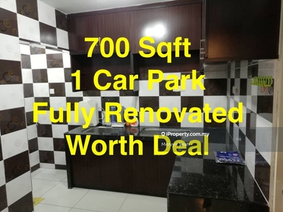 Taman pekaka block 33 Renovated Unit 1 Car Park Worth Deal