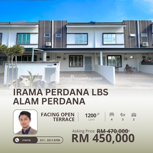 Terrace House For Sale at Irama Perdana @ LBS Alam Perdana