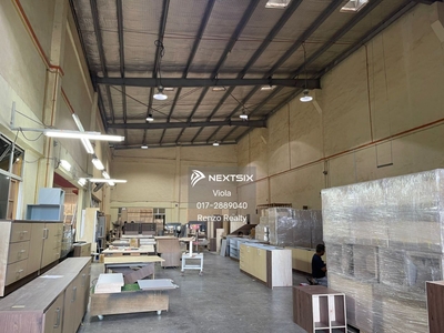 Nusa Cemerlang Industrial Park Jalan Mega 1.5 Storey Semi Detached Factory For Sale Iskandar Puteri Gelang Patah