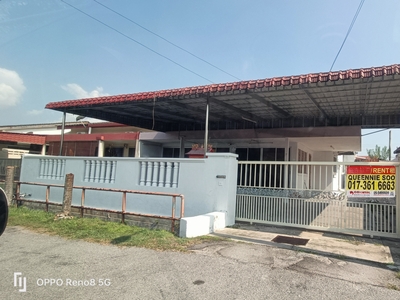 Near Ipoh Town Single Storey Semi-D House Rent