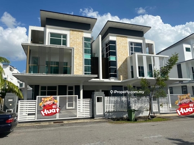 Taman Klebang Utama New Semi D House 3 Storey Gated Guarded
