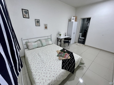 2 Person Master Room @ SENTUL Fully Furnished near KLCC, Kepong, Damansara