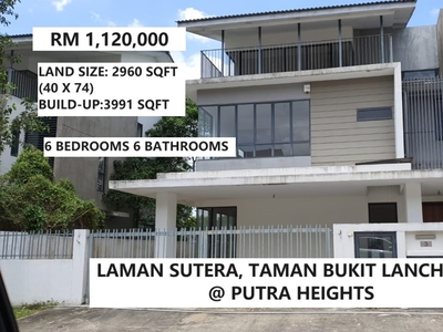 3 Storey Semi Detached Laman Sutera, Taman Bukit Lanchong @ Putra Heights