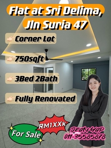 3BR Low Medium Cost Flat Fully Renovated Corner