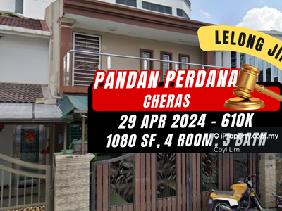 Bank Auction Save Rm 140k @ Pandan Perdana, Cheras