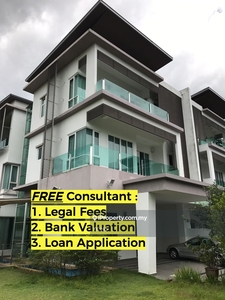 Beverly Heights, Ampang, Freehold, 3 Storey Semi-D, Corner Lot