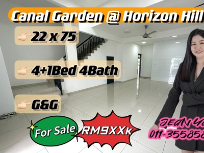 Canal Garden Horizon Hill 4+1BR ORIGINAL for Salel