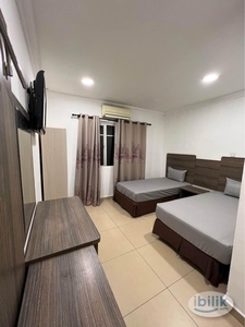 Free Deposit‼ Comfy Private Queen Room at Jalan Cochrane, Pudu Near to Petaling Street