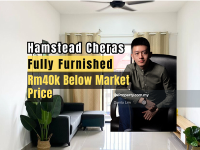 Fully Furnished, Rm40k Below Market Price, 9/10 Good Condition