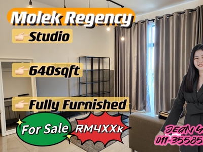 Molek Regency Studio Fully Furnish for Sale
