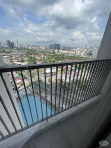 Private Balcony Room with KLCC View @ Platz, Kenwingston & KLTS for rent near to HKL, Setapak, Gombak, Sentul & KLCC Area