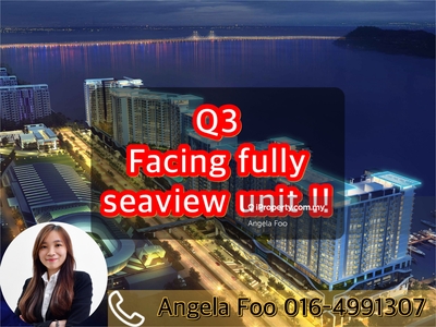 Queens residence 3, Opposite Queensbay Mall, facing fully seaview !!