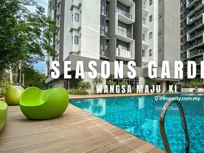 Seasons Garden Wangsa Maju Genting Klang Setapak Kuala Lumpur For Sale