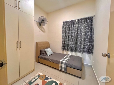 【Single PRIVATE + COZY Room】 at OUG, Old Klang Road, Bukit Jalil, Midvalley, Kinrara, Puchong, Sri Petaling Near To LRT