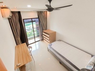 Single Room with A/C & Window @ Saville Residence, Old Klang Road near to Kuchai Lama, Mid Valley, KL Sentral, Eco City