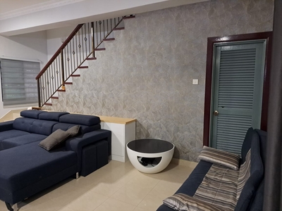 Taman Cheras Jaya Corner Semi-D House Fully Furnished 4r3b For Rent