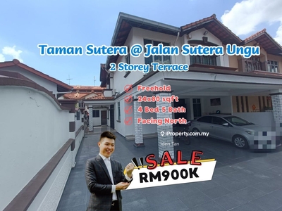 Taman Sutera Double Storey Terrace House End Lot