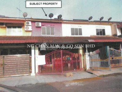 Terrace House For Auction at Taman Chaah Baru