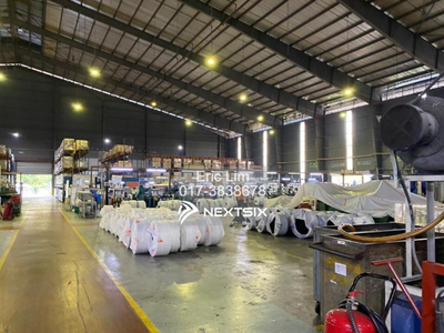 70ft Ceiling Height Detached Factory Warehouse at Shah Alam Industrial Park