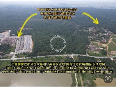 Batu Gajah 73acres Main Road Potentially For Housing Development Land