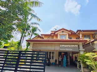 Double Storey Corrner House For Sale In Bukit Subang