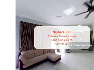 Mutiara Rini, 2 Storey Terrace, Corner Lot