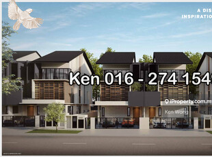 New 3 Storey Semi-D, Freehold, 24 Hour Security, Low Density