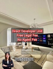 No Agent Fee, Direct Developer Unit , Free Stamping
