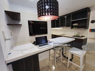 Renovated 3 bedrooms partially furnished unit for rent