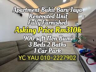 Renovated Apartment Bukit Baru Jaya