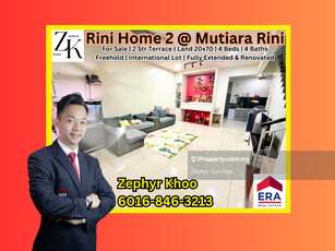 Rini Home 2 @ Mutiara Rini Terrace House For Sale