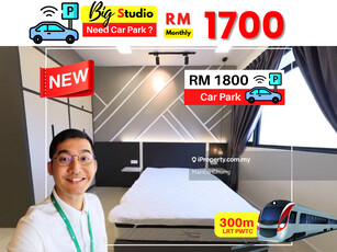 Studio Free Wifi 300m LRT PWTC Sunway Putra Chamber Colony KLCC