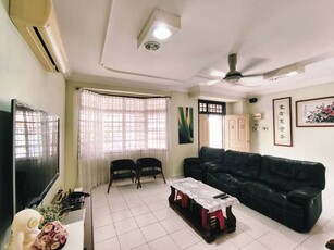 Taman Daya End Lot Double Storey Terrace House for Sale