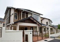 0% Downpayment New Double Story House 20X75 RM400K Free Club House Cash Back 20K Gated Guarded