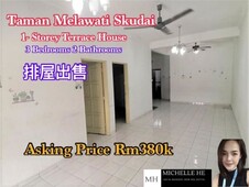 1-Storey Terrace House @Taman Melawati Skudai