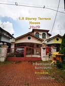 1.5 Storey Terrace House @Taman Molek