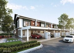 [ 18x65 / 20x65 / 22x70 Double Storey Linked House ] New Township With Water Theme Park