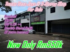 2-Storey Shophouse @Taman Desa Jaya