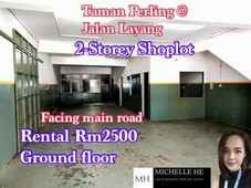 2-Storey Shoplot @Taman Perling Jalan Layang