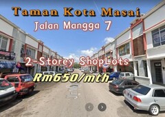 2-Storey ShopLots @Kota Masai Jalan Mangga 7