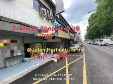 2-Storey ShopOffice @Taman Abad Jalan Harimau Tarum