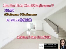 2-Storey Terrace House Bandar Dato Onn @Perjiranan 9