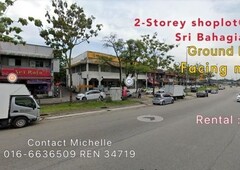 2-Storey Terrace Shoplot@Taman Sri Bahagia Tampoi