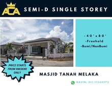 3 Bedroom House for sale in Melaka