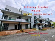 3-Storey Cluster House @Bukit Skudai