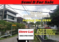 Abdul Samad/Kampung Bahru/JB Town/2-Storey Semi D/For sale