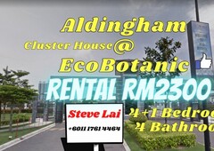 Aldingham @ Eco Botanic House For Rent Rm 2300